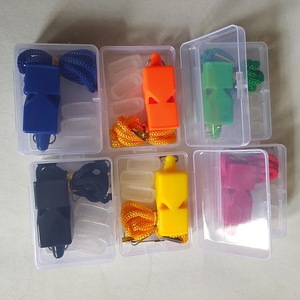 CHENGHONG renkli plastik kutu paketi ile özel logo yüksek perdeli düdük - Product Image 5