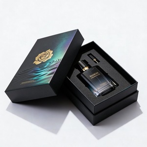 Boîte de parfum de <span class=keywords><strong>luxe</strong></span> vide, conçue sur mesure, emballage créatif en papier pour cosmétiques, finition mate, boîtes en carton avec feuille métallisée - Product Image 6