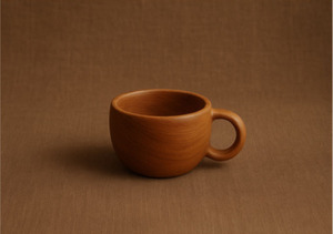 แก้วกาแฟไม้สักธรรมชาติพรีเมียม พร้อมเคลือบผิวเกรดอาหารสำหรับใช้ในครัว - Product Image 2