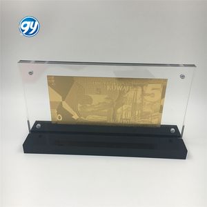 科威特 1/2 迪纳尔 塑料材质 24K 金钞票 - Product Image 6