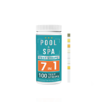 2025 NOUVELLES bandelettes de test de piscine et de spa Kit de test d'eau 7 en 1 pour la dureté du chrome chlore PH