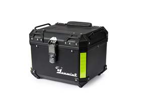 Caja Cuadrada de Plástico y Aleación de 45L con Respaldo y Forro, Directo de Fábrica, Accesorios para Moto, Caja de Reparto - Product Image 3