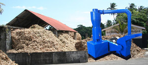 250-350 Kg/giờ Diesel Kết Hợp Gỗ Viên Báo Chí Máy Làm Với Máy Nghiền Búa - Product Image 2