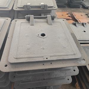 Portes de fournace en fonte robustes de haute qualité, antidéflagrantes, certifiées CE, composants de chaudière à vapeur, alimentées au charbon et à <span class=keywords><strong>la</strong></span> biomasse - Product Image 5