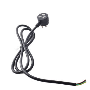 ปลั๊กไฟแบบออสเตรเลีย SAA 10A ข้อมูลจำเพาะ <span class=keywords><strong>3</strong></span> ขา <span class=keywords><strong>3</strong></span> หัวเสียบ ตัวผู้ ไม่ผ่านการแปรรูป - Product Image 4