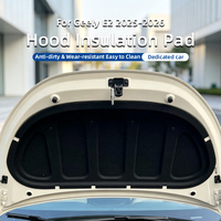 Pour Geely Xingyuan EX2 2025-2026 Tapis d'isolation acoustique du capot avant, insonorisation du capot, accessoires automobiles, vente en gros, approvisionnement en vrac