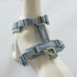 <span class=keywords><strong>Harness</strong></span> dan Tali Anjing Mewah Custom Logo Terbaru dari Produsen, Nyaman Tanpa Tarikan, Dapat Disesuaikan, Empuk Berbantalan - Product Image 3