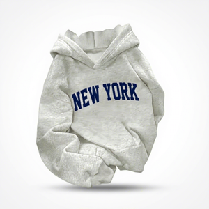 Sudadera con Capucha New York para Hombre, Talla Grande, Casual, Otoño, 100% Algodón, Felpa Francesa, Corte Regular, Estampado Frontal 2027 - Product Image 2