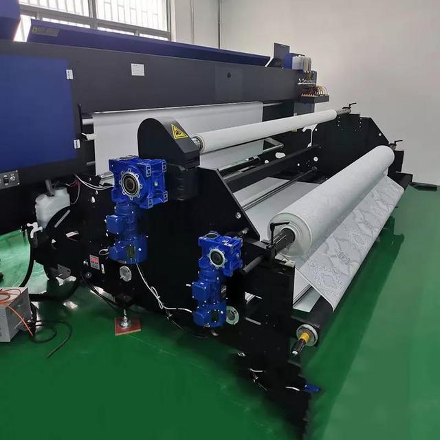 16heads Industrial Sublimation Printer 1.8m Large Format Dye Sublimation T-shirt Printer Factory Digital Fabric Printing Machine
