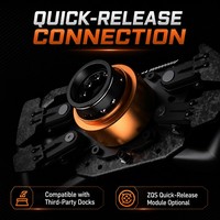 Volant de course PXN GT ONE 300 mm avec 12 boutons RGB, palettes de changement de vitesse magnétiques en fibre de carbone pour base de simulation de course