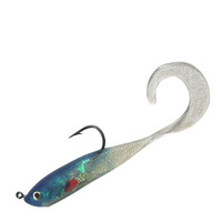 Umpan pancing shad RFCM dengan kait umpan pancing kustom pabrikan umpan ikan plastik lunak