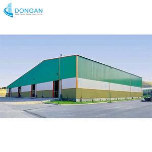 โรงงานผลิตโครงสร้างเหล็กแบบกำหนดเองมืออาชีพของจีน โกดังเก็บสินค้า ออกแบบโครงสร้างเหล็กฟรี ชุดอุปกรณ์สร้างโรงเก็บของโลหะ - Product Image 1