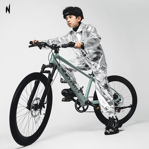 Bicicleta Infantil Explorer <span class=keywords><strong>de</strong></span> Aleación <span class=keywords><strong>de</strong></span> Magnesio, Bicicleta <span class=keywords><strong>de</strong></span> Montaña con Horquilla <span class=keywords><strong>de</strong></span> Suspensión, Ruedas <span class=keywords><strong>de</strong></span> Acero <span class=keywords><strong>de</strong></span> 18 Pulgadas, Cómoda para Carreras - Product Image 3