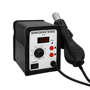 <span class=keywords><strong>Pistola</strong></span> <span class=keywords><strong>de</strong></span> <span class=keywords><strong>Calor</strong></span> <span class=keywords><strong>de</strong></span> 700W 858D para Retrabajo BGA, Herramientas <span class=keywords><strong>de</strong></span> Reparación <span class=keywords><strong>de</strong></span> Soldadura SMD SMT, Estación <span class=keywords><strong>de</strong></span> Soldadura Digital LCD - Product Image 1