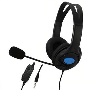 Auriculares para juegos con micrófono, sonido estéreo sobre la oreja para juegos de PC y chat - Product Image 2