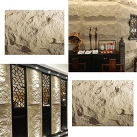 Panneau mural en pierre artificielle 3D, dalle en pierre artificielle pour application extérieure, pour la décoration de maisons, hôtels, villas, écoles, appartements