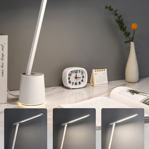 Lámpara de Mesa LED Regulable, Lámpara de Noche para Leer, Lámpara de Escritorio Inteligente con Brillo Adaptativo, Protección Ocular, Plegable para Estudio u Oficina - Product Image 2