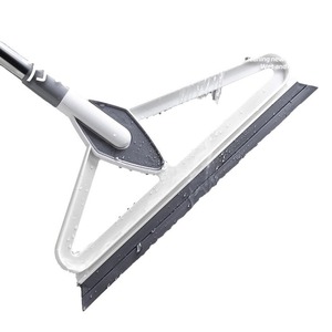Magic Broom Dual Purpose <b>Squeegee</b> Mop Soft Silicone Aluminum Handle Floor Cleaning Multi Functional Wet And Dry Use - Product Image 3