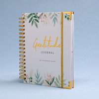 Carnet de planification et journal de suivi d'entraînement hebdomadaire en spirale, de qualité supérieure, avec impression de logo, idéal pour cadeau, fabriqué en usine
