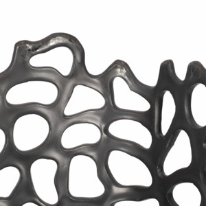 Ciotola in ceramica scultorea dal design astratto per centrotavola da caffè, decorazione per soggiorno. - Product Image 4