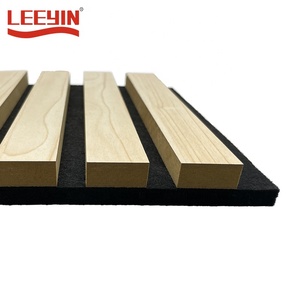 Panneau acoustique en bois de mélamine, 10 pièces, panneaux, plafond - Product Image 3