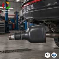 Buse d'extraction d'échappement en caoutchouc homologuée CE ISO, pour la capture des fumées et l'élimination des gaz, pour atelier automobile, garage, garantie d'un an, OEM personnalisé