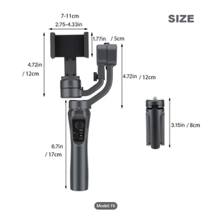 X627 support de téléphone Flexible stabilisateur de cardan Smartphone trépied Selfie bâton pour téléphone portable photographie accélérée - Product Image 5