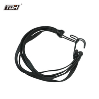 Cordon de fixation élastique multifonctionnel universel, résistant à l'usure, en nylon et caoutchouc, 90 cm, sangle de bagage, cordon de fixation pour casque de moto