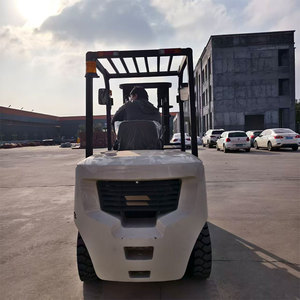 מלגזת דיזל איכותית CE <span class=keywords><strong>2.5</strong></span> טון, גובה הרמה 3000 מטר, ציוד מחסן חדש Q-CPC256-3, תורן דו-שלבי - Product Image 6