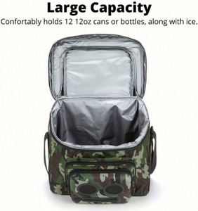 2024 Custom Logo Cooler Bag With Bluetooth Speakers for Parties/Festivals/Boat/Beach. Rechargeable, Works - Product Image 2