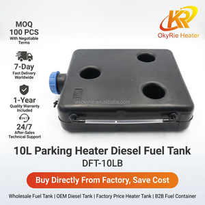 Réservoir de carburant diesel OkyRie 10LB à prix de gros, boîte à huile scellée sécurisée pour <span class=keywords><strong>chauffage</strong></span> de stationnement de fourgonnette et camping-car - Product Image 1