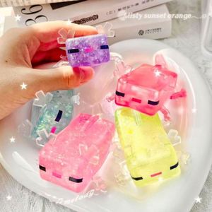 Juguete Antiestrés de Axolotl de Dibujos Animados, Moldeable y Blandito de Maltosa, para Niños y Adultos, Terapia de Descompresión, Regalo Social - Product Image 4