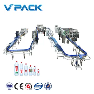 Complete setup Pure Mineral Water Filling Production Machine Line Equipment