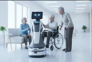 Robot professionnel de pointe de réception dans l'hôtel et le service commercial avec la caractéristique intelligente - Product Image 4