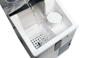 15kgs/24h Fourniture d'usine pas cher Desk Top Mini Flake Ice Maker Machine Bullet Ice Making Machine avec de la glace pilée - Product Image 4