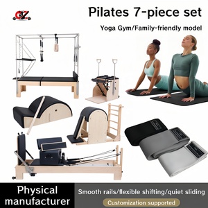 Máquina de Pilates Profesional de Madera CZFIT, Equipo de Yoga y Pilates para Gimnasio en Casa, Reformers de Fitness para Uso en Estudio - Product Image 1