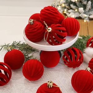 อุปกรณ์ตกแต่งงานเทศกาลและงานปาร์ตี้ ลูกบอลคริสต์มาสแบบหรูหรา ลูกบอลแขวนประดับตกแต่ง DIY สำหรับตกแต่งบ้าน - Product Image 2