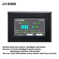 Mahero Entrepôt UE 16S 48V LiFePO4 280Ah/300Ah 15kWh Armoire murale métallique avec système de surveillance JK BMS pour stockage d'énergie solaire