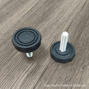 Patas Ajustables de Plástico de 40 mm M10 para Muebles, Mesa, Silla, Estante, Fácil Instalación - Product Image 1