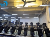 Luz de perfil LED de alto brillo de 200W, iluminación de Teatro de aluminio de corte blanco cálido para reuniones de transmisión, luces de escenario