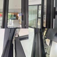 Ventana Corredera JUNYAO de Aleación de Aluminio con Sistema de Cierre Multipunto, Resistente a Tormentas, Seguridad NFRC AS2047 CE Panorama