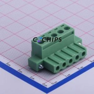 KF2EDGKM-5.0-5P Plug-in Terminal Block P=5mm Connector Plug Screw Fixing 1x5P 5mm - Product Image 1