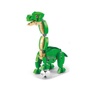 Nuovissimo Set di Blocchi da Costruzione 2026 con Simpatici Dinosauri, Mattoncini MOC per Skateboard, Modello Creativo 3D di Dinosauro con Design Multipli - Product Image 6