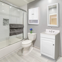 Simple marbre moderne 72 pouces salle de bain antique 2 double évier plus vanité 48 pouces avec armoire de rangement et évier