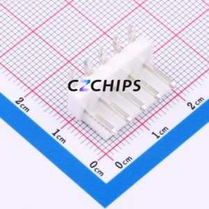 BX-VH3.96-5PWZ Wire-to-Board Pin Header Bent Lead Through Hole,P=3.96mm Connector 1x5P 3.96mm Right Angle Insert VH - Product Image 1