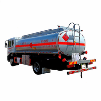 Camion-citerne Dongfeng Huashen avec plaque d'immatriculation jaune