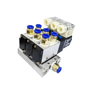 آلة نقش 24 فولت صمام الملف اللولبي مع مشعب مجموعة 2 3 4 5 لوسائط الغاز OEM التخصيص المدعومة - Product Image 6