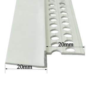Profilé d'angle en PVC plastique pour plâtre, sur mesure, différentes spécifications, pour professionnels - Product Image 4