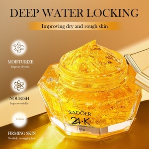 Crema Viso al Collagene Dorato 24K Idratante per Tutti i Tipi di Pelle Uso Giornaliero Migliora Pelle Secca e Ruvida Leviga le Rughe - Product Image 2