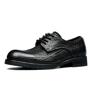 British <b>men's</b> leather <b>shoes</b> cowhide business casual leather <b>shoes</b> formal leather thick-soled dress <b>shoes</b> <b>for</b> <b>men</b> - Product Image 5